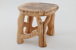 Sculptural Coffee Table, Solid Wood, Contemporary Design, Handmade, Logniture, gallery view 19