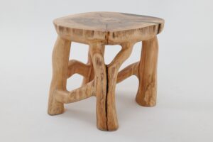 Sculptural Coffee Table, Solid Wood, Contemporary Design, Handmade, Logniture, gallery view 20