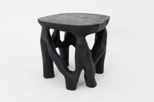 Sculptural Coffee Table, Solid Wood, Contemporary Design, Handmade, gallery view 2