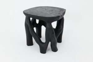 Sculptural Coffee Table, Solid Wood, Contemporary Design, Handmade, gallery view 3