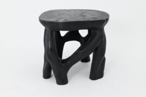 Sculptural Coffee Table, Solid Wood, Contemporary Design, Handmade, gallery view 4