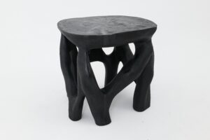 Sculptural Coffee Table, Solid Wood, Contemporary Design, Handmade, gallery view 5