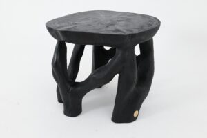 Sculptural Coffee Table, Solid Wood, Contemporary Design, Handmade, gallery view 6