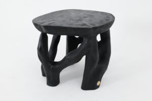 Sculptural Coffee Table, Solid Wood, Contemporary Design, Handmade, gallery view 8
