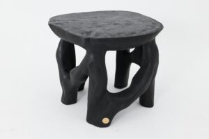 Sculptural Coffee Table, Solid Wood, Contemporary Design, Handmade, gallery view 9