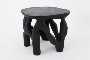 Sculptural Coffee Table, Solid Wood, Contemporary Design, Handmade, gallery view 15