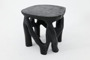 Sculptural Coffee Table, Solid Wood, Contemporary Design, Handmade, gallery view 17