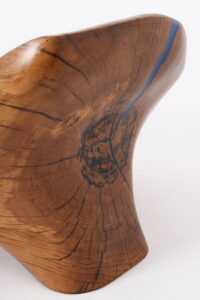 Live Edge Bathtub Carved from Single Piece of Wood, Fully Functional, gallery view 5