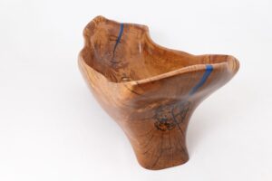 Live Edge Bathtub Carved from Single Piece of Wood, Fully Functional, gallery view 8