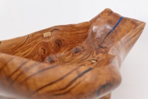 Live Edge Bathtub Carved from Single Piece of Wood, Fully Functional, gallery view 10
