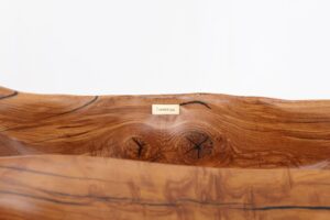 Live Edge Bathtub Carved from Single Piece of Wood, Fully Functional, gallery view 13
