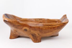 Live Edge Bathtub Carved from Single Piece of Wood, Fully Functional, gallery view 15