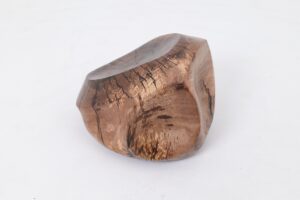 Still Stand Abstract Wood Sculpture, Chainsaw Carved, Walnut,, gallery view 5