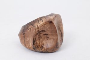Still Stand Abstract Wood Sculpture, Chainsaw Carved, Walnut,, gallery view 6