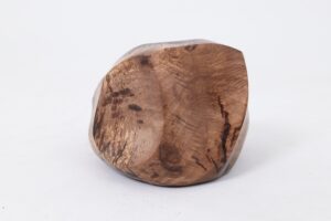 Still Stand Abstract Wood Sculpture, Chainsaw Carved, Walnut,, gallery view 8