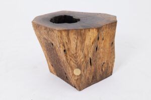 Organic, Live-Edge, Side Table, Walnut, Handmade, gallery view 2