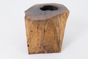 Organic, Live-Edge, Side Table, Walnut, Handmade, gallery view 8
