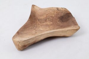 Wooden Bowl, Handmade, Carved, main view