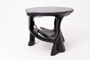 Sculptural Coffee Table, Solid Wood, Contemporary Design, Handmade, gallery view 7