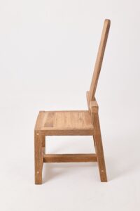 Massive Oak Armchair, Rustic, Burnt Wood, Black, Charred, Handmade, gallery view 8