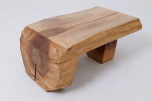 Side Table, Organic, Live-Edge, Walnut, Rustic, Minimalist Handmade, gallery view 14