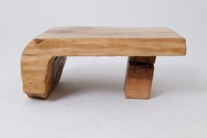 Side Table, Organic, Live-Edge, Walnut, Rustic, Minimalist Handmade, gallery view 15