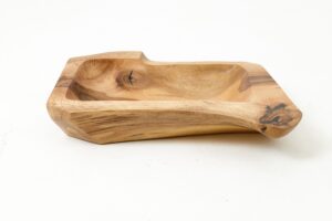 Live Edge Wood Bathroom Sink, Basin, Solid Wood, Walnut, Handmade, gallery view 2