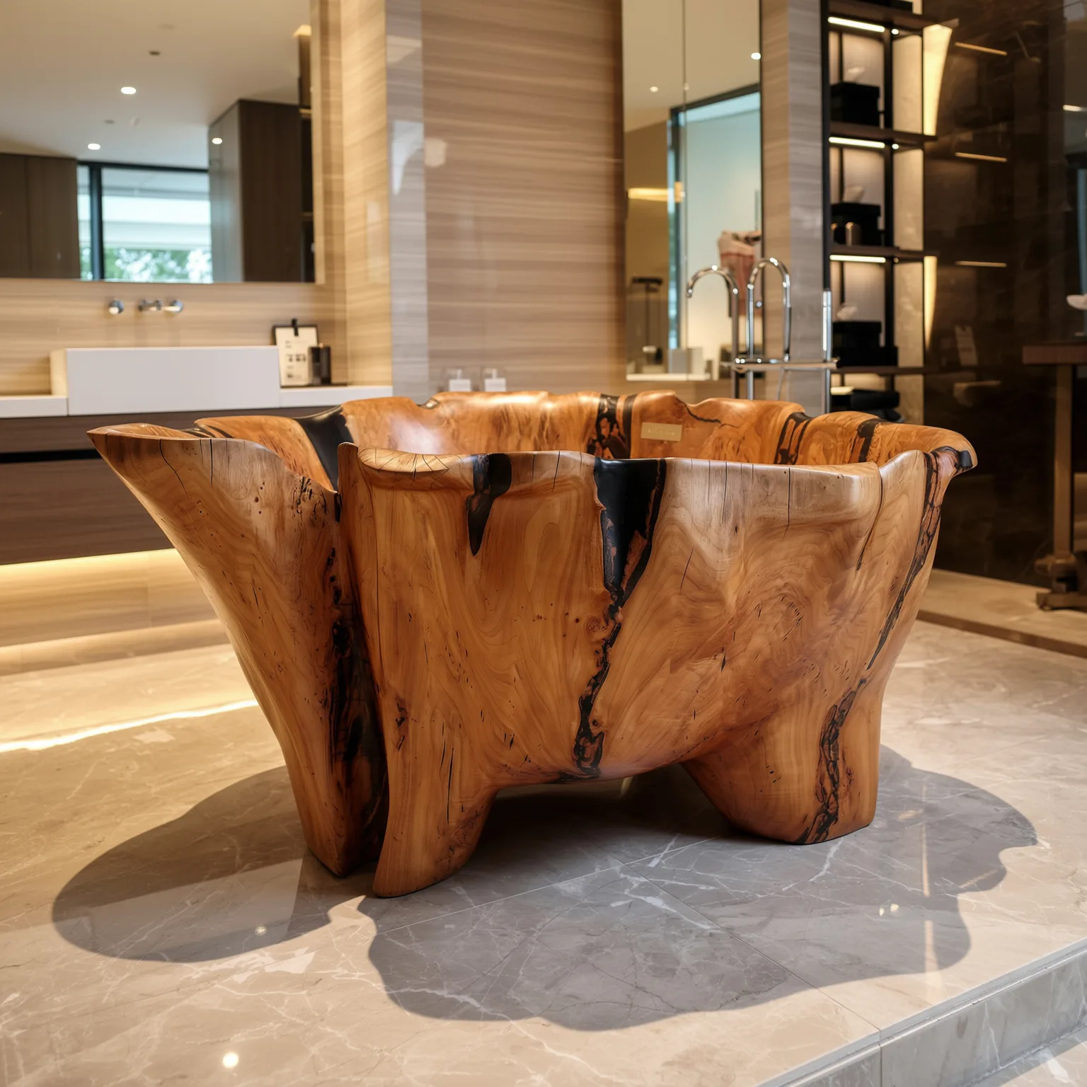Solid Wood Bathtubs — Weight, Installation and Care